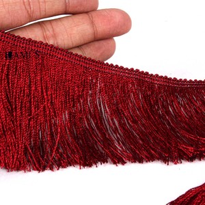 High Quality Sale OEM Bullion Wire <b>Fringe</b> Customized Metallic <b>Fringe</b> Trimmings Top Quality Twisted <b>Tassel</b> Trim - Product Image 1