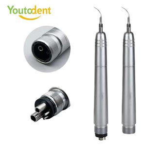 Nuovo Scaler Dentale ad Aria Autoclavabile/Scaler Dentale ad Aria di Alta Qualità con 3 Punte, Turbina Metallica a 2 e 4 Fori - Product Image 1