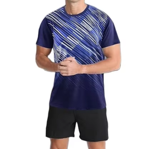 Camisetas de Manga Corta para Hombre, Cuello Redondo, Tejido Grueso, Absorbe la Humedad, Estilo Casual - Product Image 4