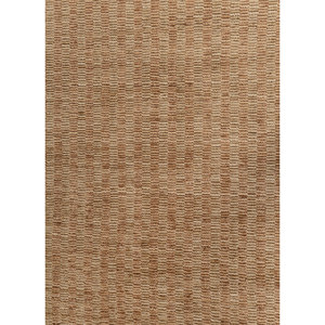 Handmade Large Area Contour Beige & <b>Brown</b> <b>Wool</b> Rug 9x12 Rectangle with Solid Striped Pattern for Home Hallway Use-Model Hwl-440 - Product Image 3