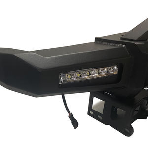 อุปกรณ์เสริมภายนอกรถสำหรับ Suzuki jimmy JB ตะแกรงกันชนหน้าพร้อมไฟ LED 4 2023