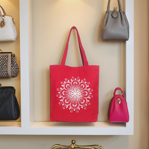 กระเป๋าผ้าแคนวาสรักษ์โลก ปิดด้วยซิป ทนทาน ผ้าฝ้าย ใช้งานได้ยาวนาน ระบายอากาศได้ดี สะดวกสบาย สายสะพายไหล่ ดีไซน์วินเทจทันสมัย - Product Image 4