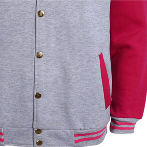 Chaquetas personalizadas de tela de lana OEM para hombre, chaqueta de talla grande superventas para hombre, chaquetas Versity de lana a la moda de invierno para hombre - Product Image 4