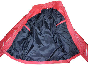 Logo personnalisé Veste en cuir PU matelassée respirante grande taille Varsity Arms pour hommes vente en gros - Product Image 3