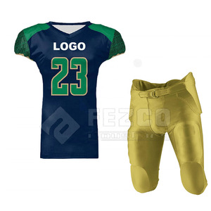 Uniforme de Fútbol Americano a la Moda, Venta al por Mayor, Personalizado, Precio Bajo, Uniforme de Fútbol Americano para Exteriores - Product Image 1