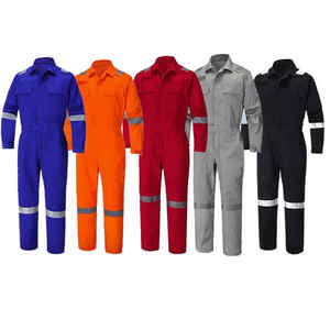 Nuevo diseño 2025 algodón antiestático manga larga OEM construcción Industrial hombres trajes de trabajo en general ropa de trabajo - Product Image 1