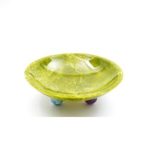 Bol décoratif en résine fait à la main de style artistique brillant à usage polyvalent pour les collations salades de fruits pièce maîtresse ou option de cadeau - Product Image 6