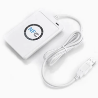 Lecteur et graveur de cartes intelligentes NFC USB 13,56 MHz ISO14443A Ndef ACR122u blanc