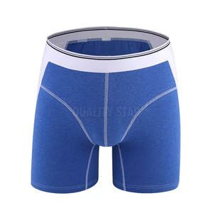 Calzoncillos Bóxer para Hombre, Transpirables, Antibacterianos, de Talle Alto, con Cintura Elástica, Venta Caliente - Product Image 2