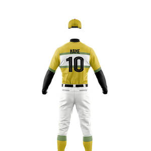 Nouvelle vente chaude, dernier design d'uniforme de baseball pour l'équipe et de bonne qualité pour l'entraînement, uniformes de baseball très vendus en gros - Product Image 2