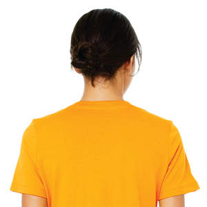 Airlume – T-Shirt à manches courtes en coton peigné et à anneaux pour femme, simple, 100% oz, 4.2 - Product Image 6