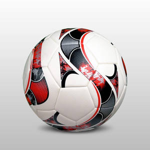 Ballon de football de taille officielle professionnel 2025 avec logo personnalisé, produit tendance, en cuir PU, ballons de football OEM - Product Image 1