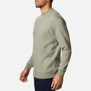 Venta al por mayor de cuello redondo de manga larga Regular Fit Fleece Knit Warm Pullover Sudaderas - Product Image 3