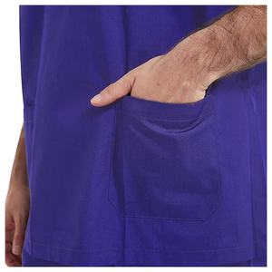 Versatile Knitted Scrub Suits for Nursing Surgery Dental Outpatient Care Various Roles Scrub <b>Sets</b> Uniform Type - Product Image 4