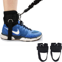 Sangle de cheville en nylon imperméable de haute qualité pour la musculation, le fitness et le soutien des câbles de levage de poids – Vente en gros