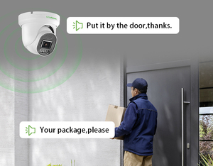 GX-DFD-M5C mới 5MP CMOS cảm biến trong nhà <span class=keywords><strong>Camera</strong></span> An Ninh kép ánh sáng nhấp nháy báo động vòng tầm nhìn ban đêm mạng <span class=keywords><strong>IP</strong></span> SD được xây dựng trong còi báo động NVR - Product Image 4