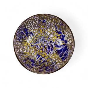 Tazón de Coco Hecho a Mano con Incrustaciones de Nácar, Proveedor Mayorista de Vietnam - Product Image 3