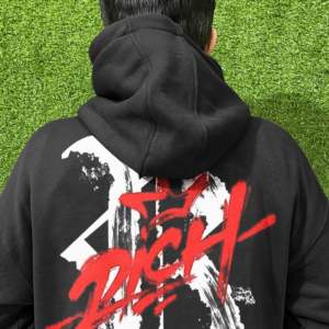 Sudadera con Capucha para Hombre, OEM, 100% Algodón Mezclado, Gruesa, con Estampado Puff y Bordado, Talla Grande - Product Image 3