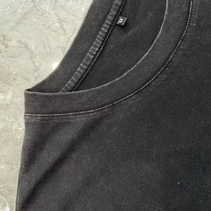 Ensemble T-shirt et short en coton 100% respirant pour homme, style décontracté d'été, avec logo personnalisé, deux pièces, en tissu éponge délavé à l'acide - Product Image 3