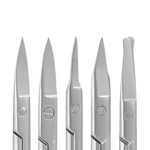 Ciseaux à cuticules de haute qualité avec lame pointue incurvée en acier inoxydable pour une coupe précise, soin des ongles, manucure et pédicure - Product Image 5