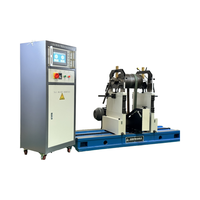 Machine d'équilibrage dynamique haute précision 7,5 kW avec une précision de 0,15 g.mm/kg pour les grands rotors de moteurs