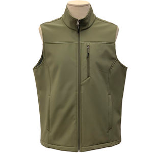 Chaleco acolchado Softshell Vintage ligero personalizado, chaqueta sin mangas impermeable a prueba de viento para viajes, senderismo, Golf, otoño - Product Image 4