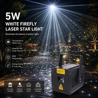 Projecteur laser extérieur étanche 5W IP65, lumière de ciel étoilé, lumière de luciole, DMX512, éclairage paysager pour la décoration de Noël et de jardin