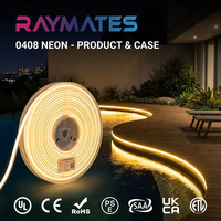 0408 ukuran MINI 4*8mm STRIP lampu LED Neon 24V 50M putih dapat diredupkan IP67 lampu Strip silikon tahan air lampu gantung dinding