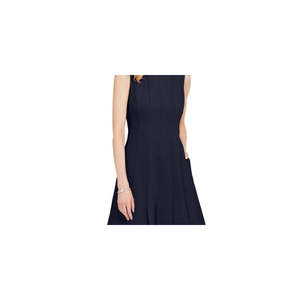 Abito plissettato Jessica Howard da donna, taglia 10 P, blu navy, vestibilità comoda e ampia - Product Image 2