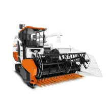High performance Kubota combine harvester DC-105X Cabin (2350 L) Agricultural Machinery Harvester Wheat Cutter Machine