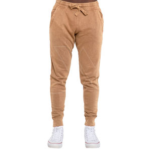 กางเกงวอร์มผู้ชายกางเกงวิ่งแนววินเทจสำหรับผู้ชายกางเกงวอร์มผ้าฝ้ายสำหรับใส่วิ่งออกกำลังกายโลโก้ได้ตามต้องการ - Product Image 3