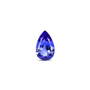 Piedra Suelta de Tanzanita Natural Violeta Corte Princesa 13x8 mm 3.38 Quilates AA (Tratada con Calor) - Product Image 1