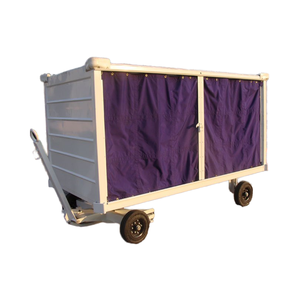 Chariot à bagages fermé pour aéroport, destiné aux bagages des compagnies aériennes - Product Image 3