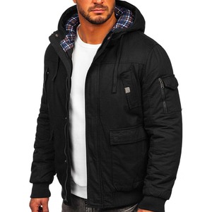Midi Long Polaire Doublé Trench Coat Hommes Chaud Épaissir À Capuche Casual Cargo Manteau Zipper Parka Veste avec Multi Poches - Product Image 2