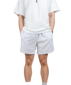 Pantalones Cortos Deportivos Casuales de Malla para Hombre, Talla Grande, Pantalones Cortos de Playa, Pantalones Cortos de Verano, Logotipo Personalizado Bordado - Product Image 5