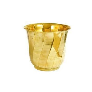 Ensemble de trois jardinières décoratives faites à la main en métal enduit d'émail écologique pour l'extérieur et l'intérieur - Product Image 3