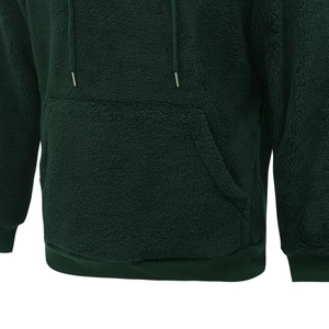 Nouvelle tendance hiver Sherpa moelleux polaire poids lourd pull à capuche sweats unisexe impression numérique écologique Pakistan - Product Image 4