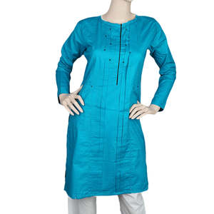 Kurti Liso para Mujer - Verde Mar - Product Image 3