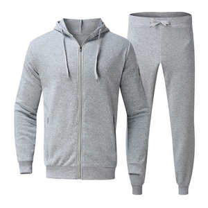 Nouveau survêtement tendance pour homme, survêtement de sport, logo personnalisé, survêtement de jogging, design personnalisé, coupe slim pour hommes adultes - Product Image 1