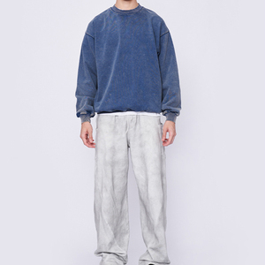 Sudadera con Capucha para Hombre, Lavado Ácido, con Logotipo Personalizado, de Alta Calidad, 100% Algodón Lavado, Ecológica, con Bolsillo, Corte Regular, Unisex - Product Image 1