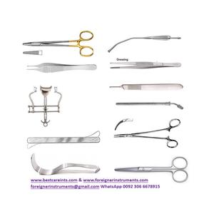 Ensemble d'instruments de chirurgie abdominale en acier inoxydable de haute qualité certifié CE pour salle d'opération - Product Image 2