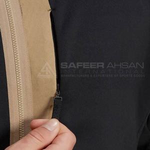 เสื้อฮู้ดซิปผู้ชายสไตล์สตรีทแวร์สำหรับฤดูหนาว ผ้าฟลีซพิมพ์ลาย ระบายอากาศได้ดี สีและขนาดสั่งทำได้-ขายตรงจากโรงงาน - Product Image 5