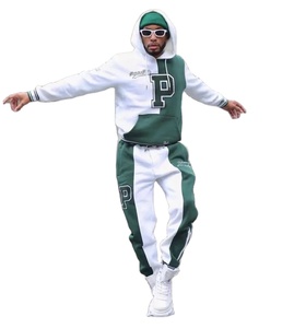 Custom Logo Printed Winter Casual Tracksuit <b>Set</b> for Men Modern Activewear for Gym Exercise Running and <b>Outdoor</b> Sports Activities - Product Image 1