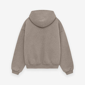 Breathable Winter Men's Custom Logo Solid Long Sleeve Fleece Hoodie <b>Waterproof</b> Windproof Cotton Polyester Casual OEM Wholesale - Product Image 5