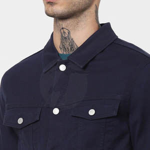 Último diseño Precio razonable Ropa juvenil Hombres Jeans Chaquetas Oem Servicio Jeans Chaquetas para hombres - Product Image 6