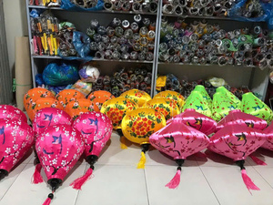 Handmade Hoi Silk Bamboo Heart Lantern Eco Friendly Vietnamese Traditional Style for Lunar New Year Wedding Festival Home - Product Image 4