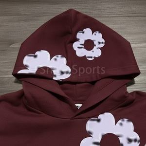 Conjunto de Chándal de Dos Piezas de Mezclilla con Logotipo Personalizado para Hombre, Ropa Casual de Invierno, Chándal Premium de Alta Calidad - Product Image 4