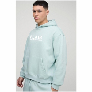 Sudadera con capucha de algodón 100% Premium de gran tamaño para hombre, diseño de hombro caído, bordado 3D, alta calidad, talla grande, Digital de invierno - Product Image 5