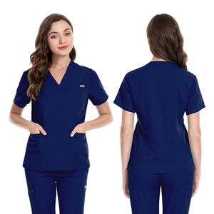 2025 conjuntos de uniformes de Hospital Unisex, uniformes médicos de punto de alta calidad, uniformes de enfermera aptos para hombres y mujeres, uniformes de Hospital de nuevo estilo - Product Image 4