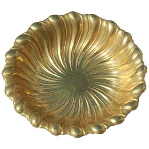 Frutero de Metal Plateado de Lujo, Pulido, Ecológico, Centro de Mesa Decorativo, Artesanía, Tazón para Exhibir Chapati, Vajilla para Bodas - Product Image 1